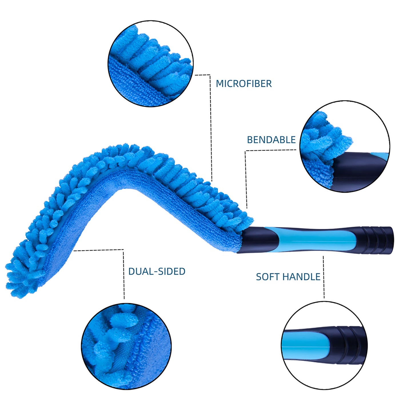 17" Flexible Ceiling Fan Duster