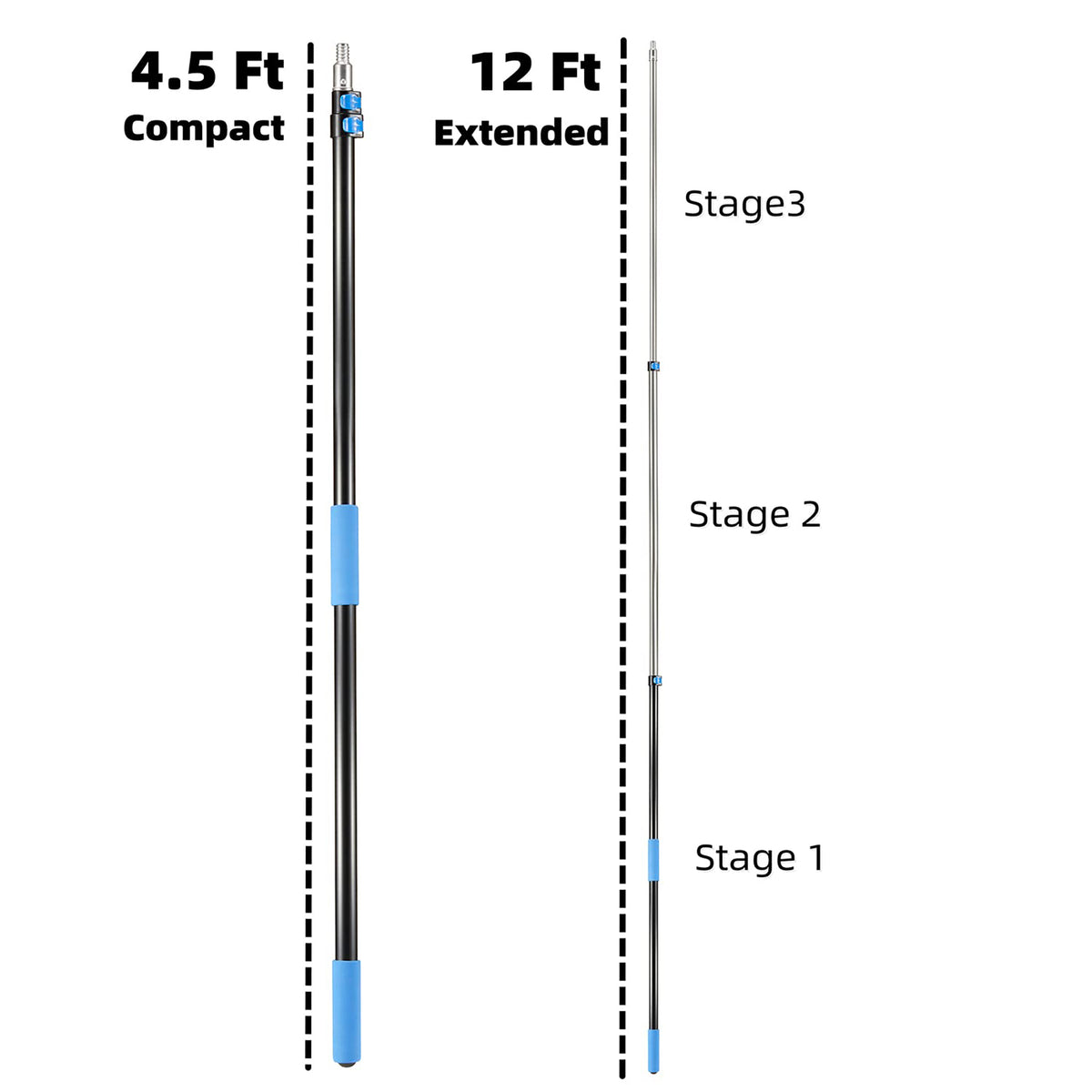 12ft Cobweb Duster with Extension Pole